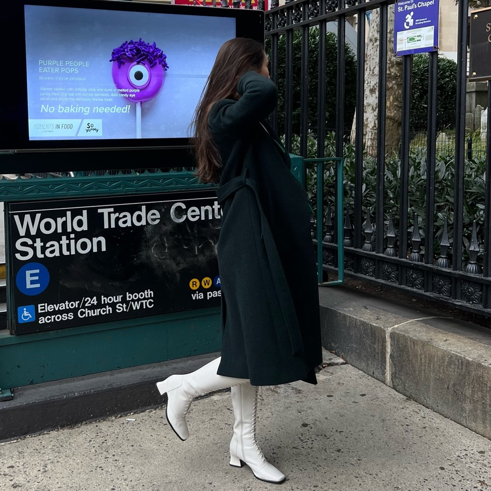 Green coat &OtherStories